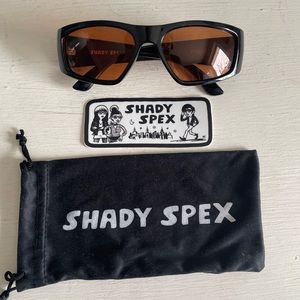 Shady Spex Mojo Amber sunglasses semi-wrap sunglasses